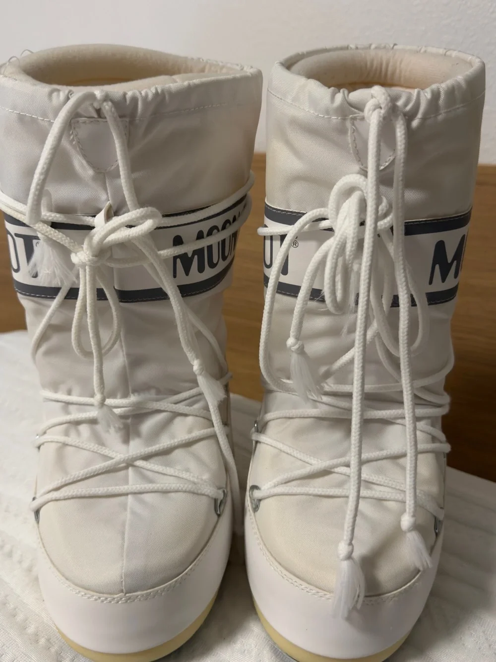 Moon Boot Women's White Winter Snow Boots